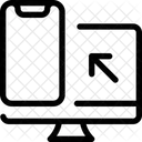 Desktop Para Smartphone Computador Para Celular Responsivo Ícone