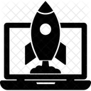 Desktop Rakete App Geschaft Icon