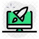 Desktop Rocket Online Startup Startup Icon