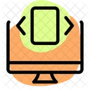 Desktop Slider Horizontal  Icon