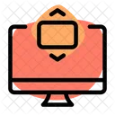 Desktop Slider Vertical  Icon