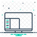 Desktop-System  Symbol