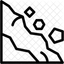 Deslizamento De Terra Deslizamentos De Terra Desastre Natural Ícone