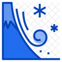 Deslizamiento De Desastre Naturaleza Riesgo Avalencha Icono