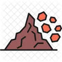 Deslizamiento de tierra  Icono