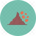 Deslizamiento de tierra  Icono