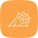 Deslizamientos De Tierra Avalanchas Desastres Icono