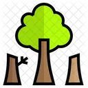 Desmatamento Floresta Arvore Ícone