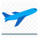 Despegue del avión  Icono
