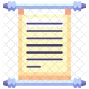 Desplazamiento Script Antiguo Icono