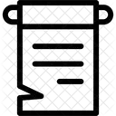 Desplazamiento Envejecido Grunge Icono