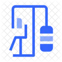 Pulldown lateral  Icono