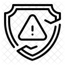 Desprotegido Escudo Falha Ícone