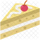 케이크 조각 달콤한 음식 빵집 음식 아이콘
