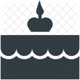 Dessert Icon - Download in Glyph Style