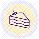 Dessert Line Icon Icon