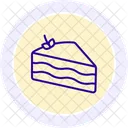 Dessert Line Icon Icon