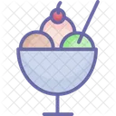 Dessert Dessert Glace Creme Glacee Icon