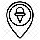 Dessert Location  Icon