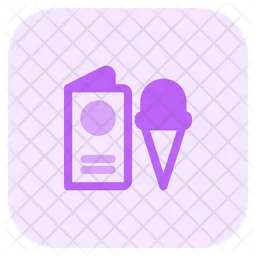 Dessert Menu  Icon