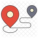 Destination Location Map Icon
