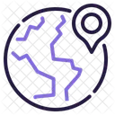 Location Map Navigation Icon