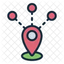 Destination Arrival Pin Icon