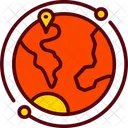Destination Earth Globe Icon