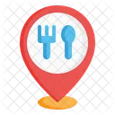Destination Restaurant Food Icon