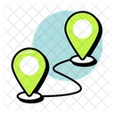 Destination End Start Destination Tourism Icon
