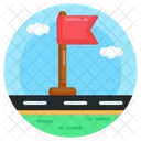 Destination Flag  Icon