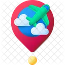 Destination Location Map Icon