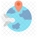 Destination Location Map アイコン