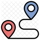 Destination Location Map アイコン