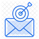 Destino de correo electrónico  Icono