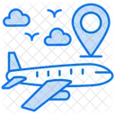 Destino Do Voo Area De Espera Local Do Voo Icon
