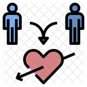 Couple Destiny Heart Icon