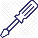 Destornillador Herramienta De Construccion Herramienta De Garaje Icono