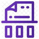 Destroy File Document Icon