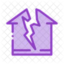 Destroyed House  Icon