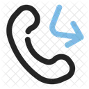 Desvío de llamada  Icono
