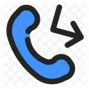 Desvío de llamada  Icono