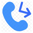 Desvio De Llamada Llamada Telefono Icono