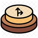 Desvio Opcion Direccional Icono