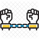 Detainment Handcuff Criminal Icon