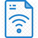 Wifi Detalles De Wifi Archivo De Contrasena De Wifi Icono