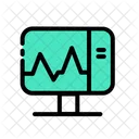 Coracao De Deteccao Ekg Ecg Ícone