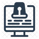 Deteccion De Intrusiones Alerta De Acceso No Autorizado Deteccion De Intrusiones Icono