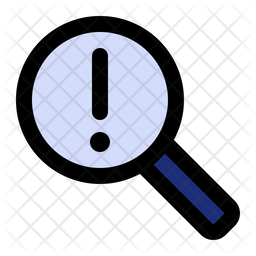 Detection Icon - Download in Colored Outline Style