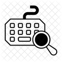 Detection De Lenregistreur De Frappe Enregistreur De Frappe Memoire Icône